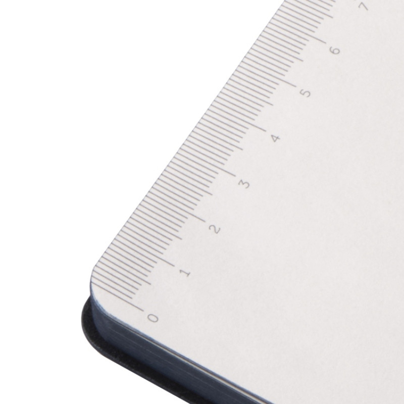 Блокнот А5 "Notepeno Max", 96 листов 80 гр/м2 белой FSC бумаги, темно-синий