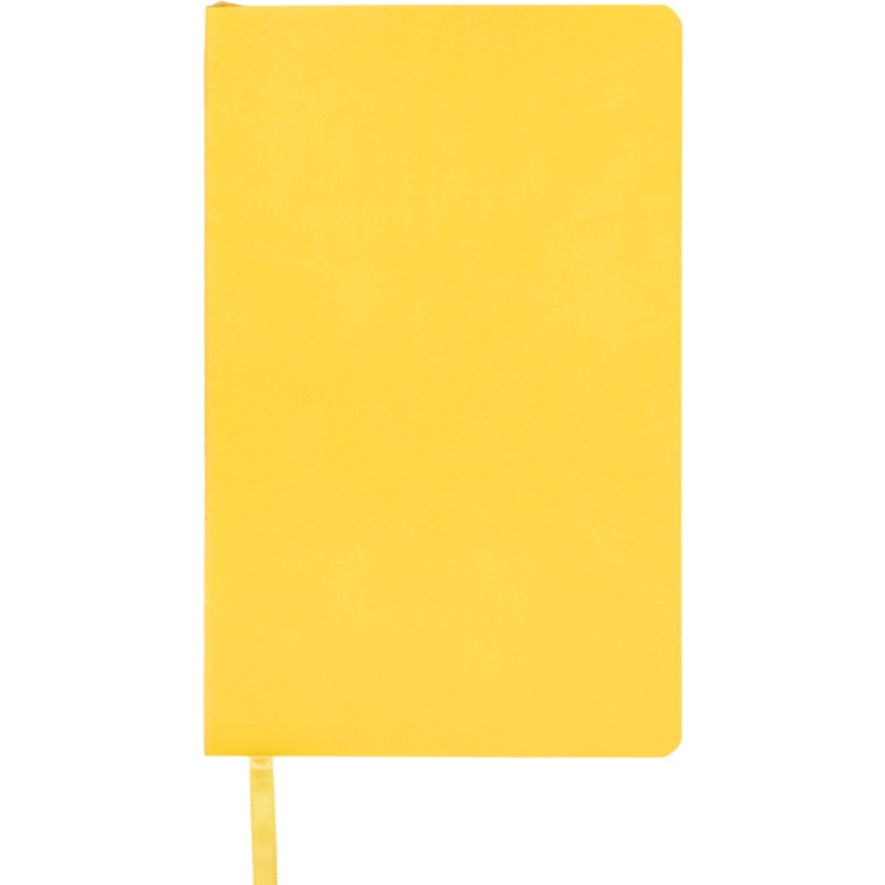 Блокнот "Softy 2.0", гибкая обложка A5, 80 листов, желтый