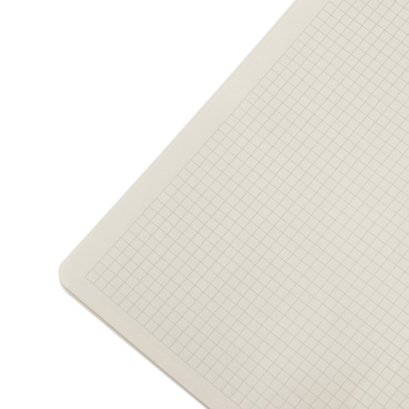 Блокнот в гибкой обложке A5 «Виспи 2.0» в клетку, красный