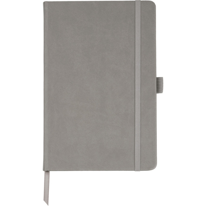 Блокнот "Softy 2.0", твердая обложка A5, 80 листов, серый