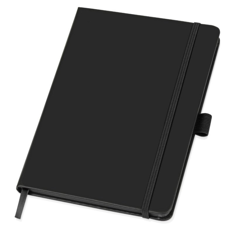 Блокнот Color edge A5, черный Блокнот Color edge A5, черный