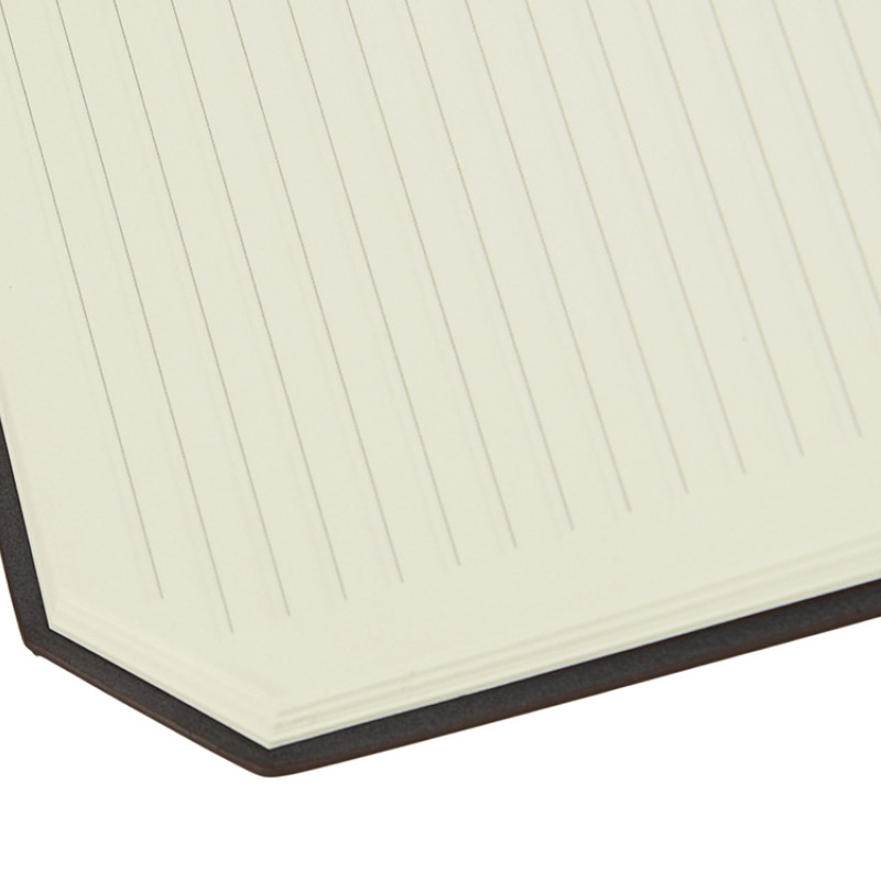 Блокнот А5 в гибкой обложке "Chaplin", шоколадный