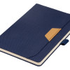 Блокнот А5 из RPET "Harvey", 80 листов FSC бумага, синий