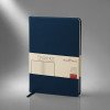 Блокнот А5 "Megapolis Flex Velvet", темно-синий