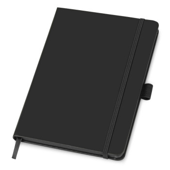 Блокнот "ColorNote Black", твердая обложка A5, 80 листов, черный