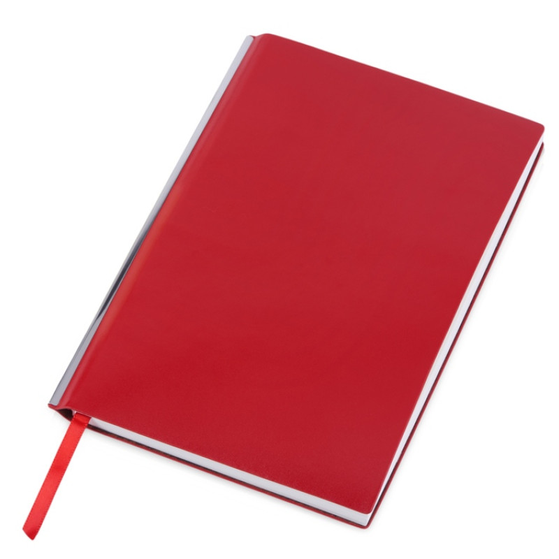 Блокнот А5 "Scribe", гибкая обложка, 96 листов 80 гр/м2, красный