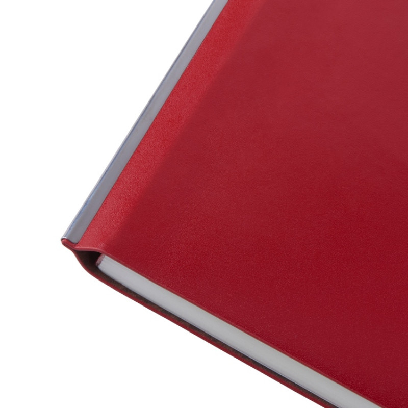 Блокнот А5 "Scribe", гибкая обложка, 96 листов 80 гр/м2, красный