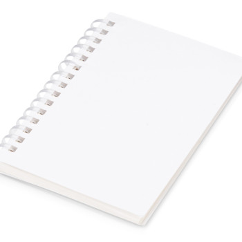Блокнот на мягкой спирали А6 "Sahara", 60 листов 70 гр/м2, белый