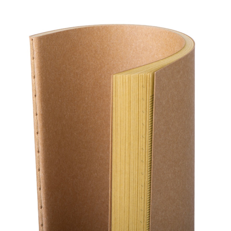 Блокнот "Monet", гибкая обложка A5 из моющегося крафта, 32 листа, натуральный