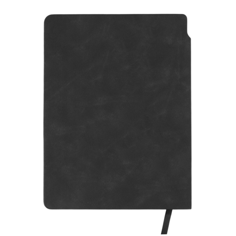 Блокнот А5 "Notepeno Max", 96 листов 80 гр/м2 белой FSC бумаги, черный