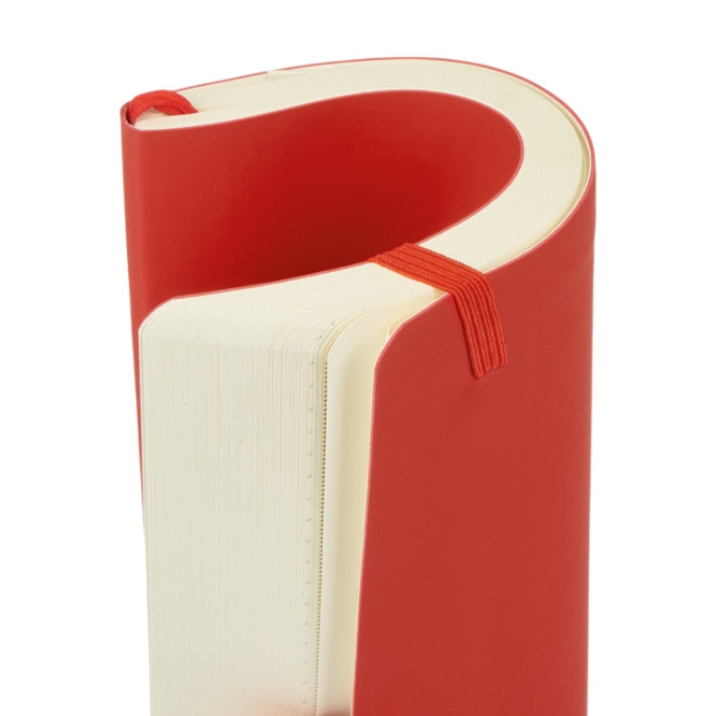 Блокнот "Vision 2.0" А5 в гибкой обложке, красный