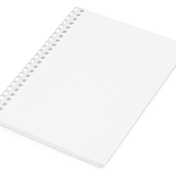 Блокнот на мягкой спирали А5 "Sahara", 60 листов 70 гр/м2, белый