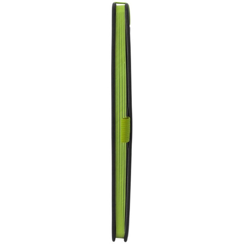 Блокнот Color edge A5, черный/лайм Блокнот Color edge A5, черный/лайм