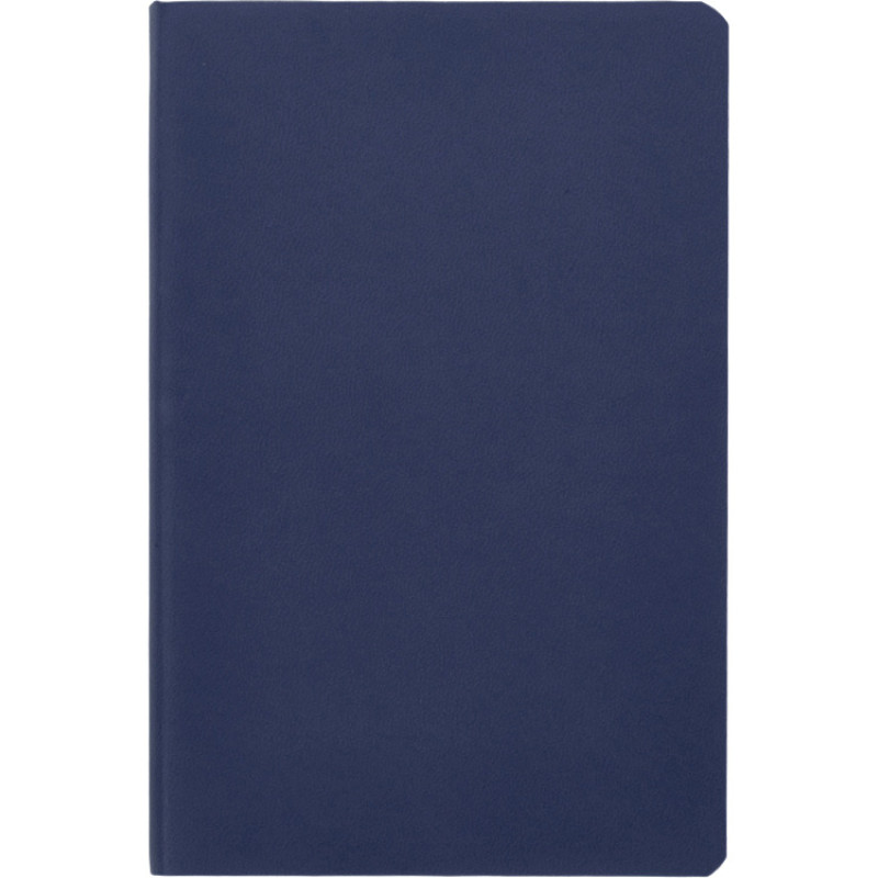 Блокнот "Softy 2.0", гибкая обложка A6, 80 листов, темно-синий