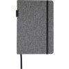 Блокнот Orin, формат А5, из переработанного ПЭТ, серый яркий
