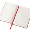 Блокнот А5 "Scribe", гибкая обложка, 96 листов 80 гр/м2, красный
