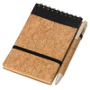 Блокнот B7 «Forli» с обложкой из пробки, натуральный (Р)