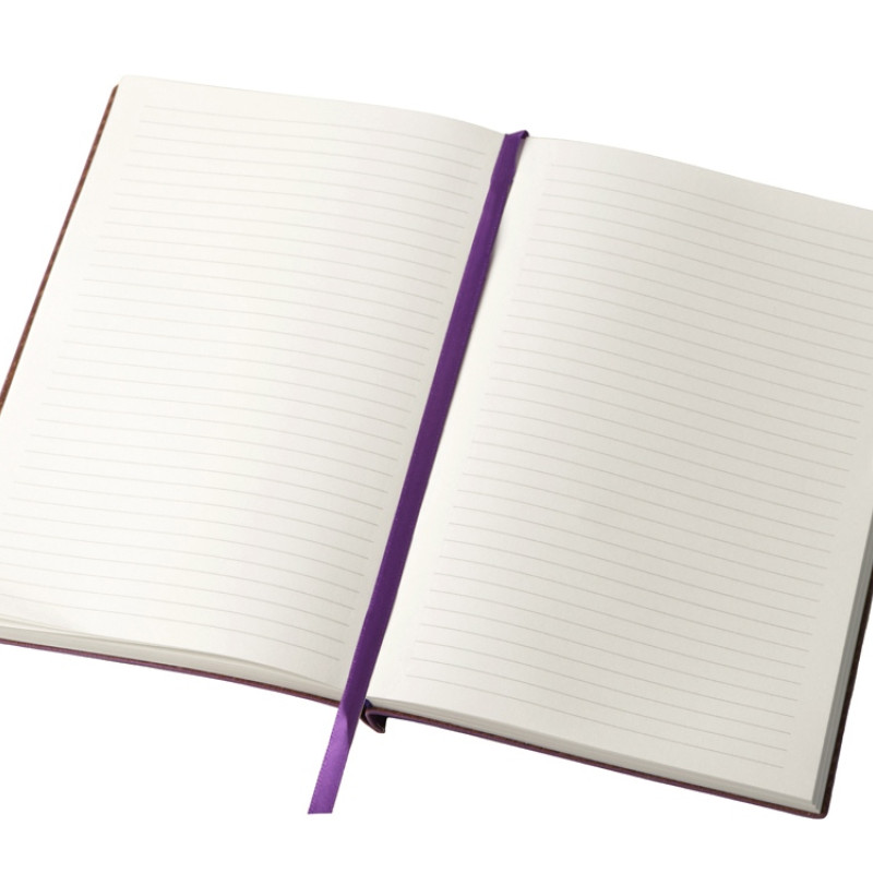 Блокнот А5 "Scribe", гибкая обложка, 96 листов 80 гр/м2 , фиолетовый