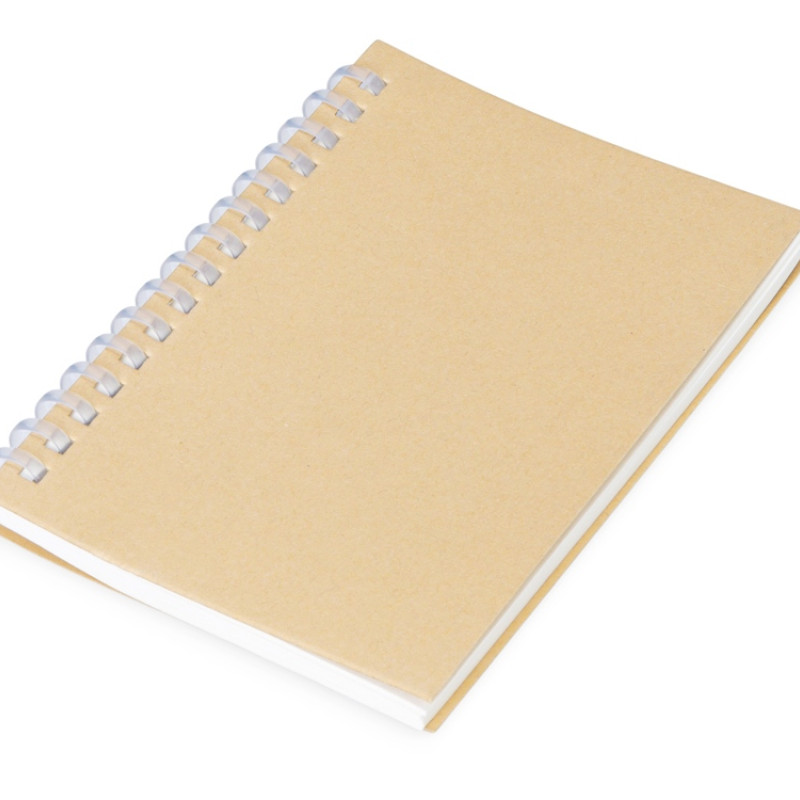 Блокнот на мягкой спирали А6 "Sahara", 60 листов 70 гр/м2, натуральный