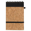 Блокнот B7 «Forli» с обложкой из пробки, натуральный (Р)