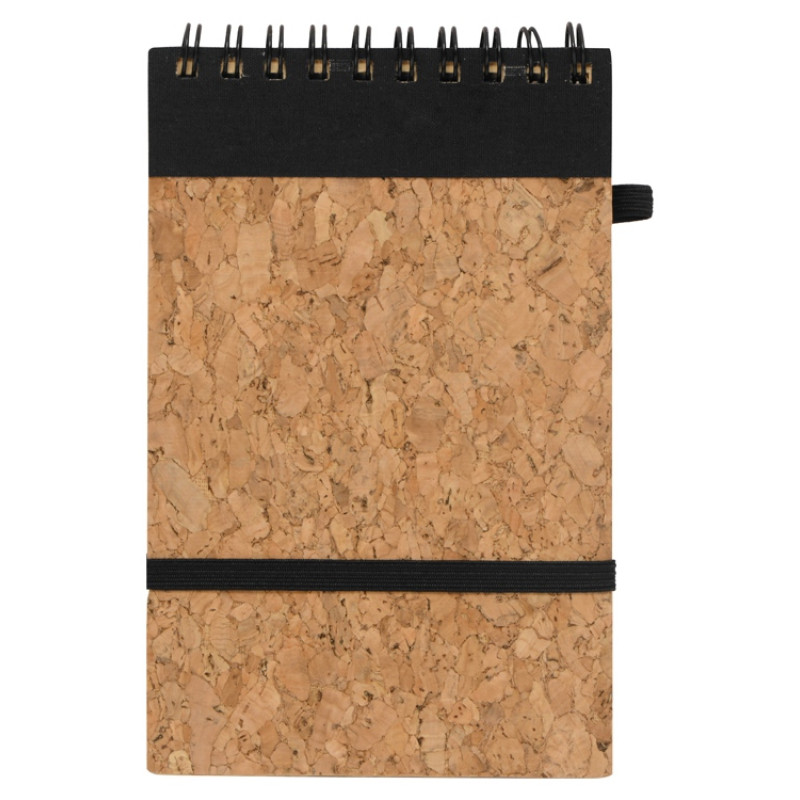 Блокнот B7 «Forli» с обложкой из пробки, натуральный (Р)