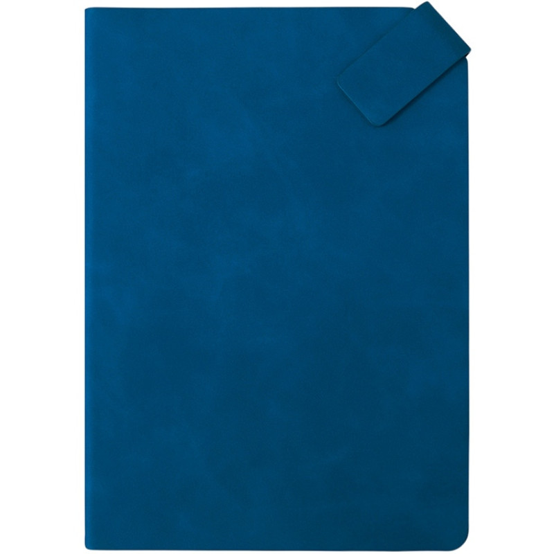 Блокнот А5 в гибкой обложке "Chaplin", синий