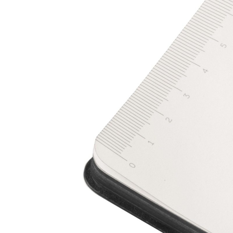 Блокнот А5 "Notepeno Max", 96 листов 80 гр/м2 белой FSC бумаги, черный