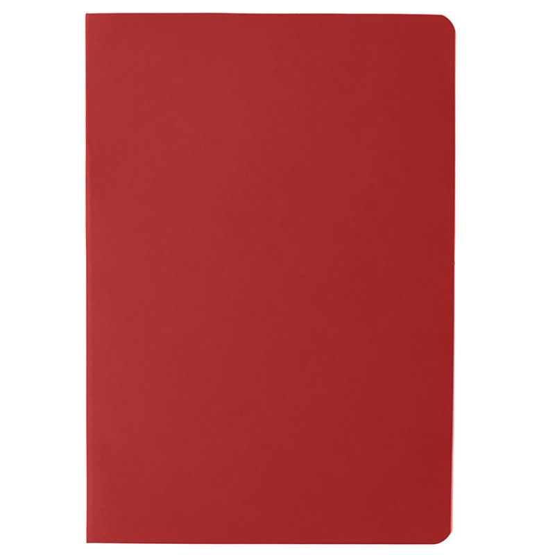 Блокнот в гибкой обложке A5 «Виспи 2.0» в клетку, красный