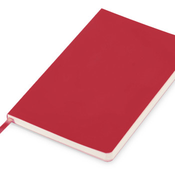Блокнот "Softy 2.0", гибкая обложка A5, 80 листов, красный (Р)