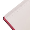 Блокнот А5 "Notepeno Max", 96 листов 80 гр/м2 белой FSC бумаги, красный