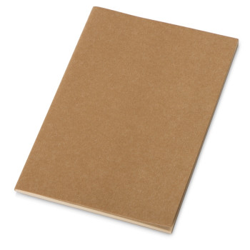 Блокнот "Monet", гибкая обложка A5 из моющегося крафта, 32 листа, натуральный