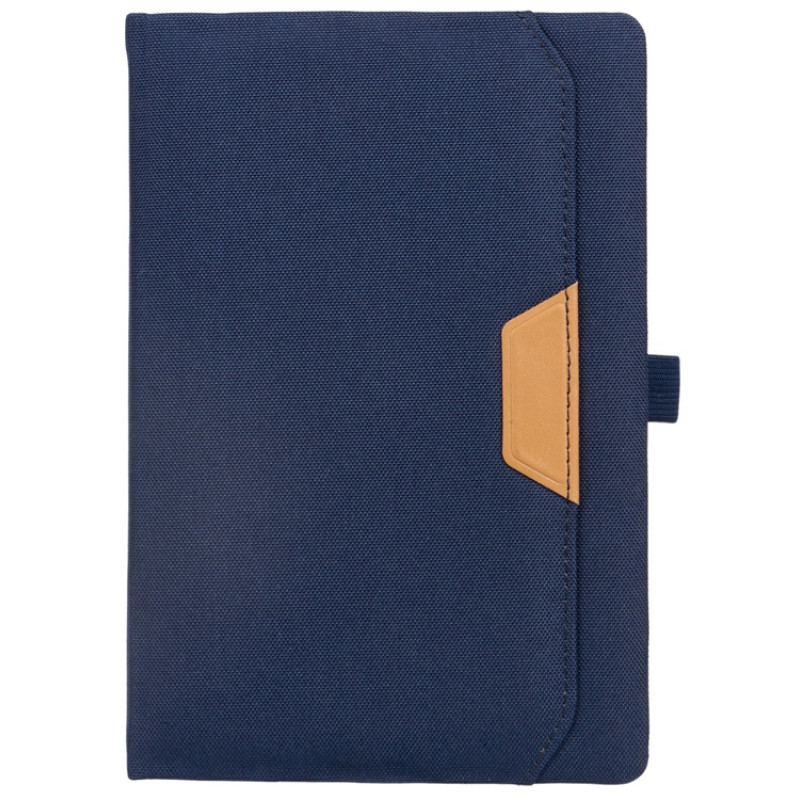 Блокнот А5 из RPET "Harvey", 80 листов FSC бумага, синий