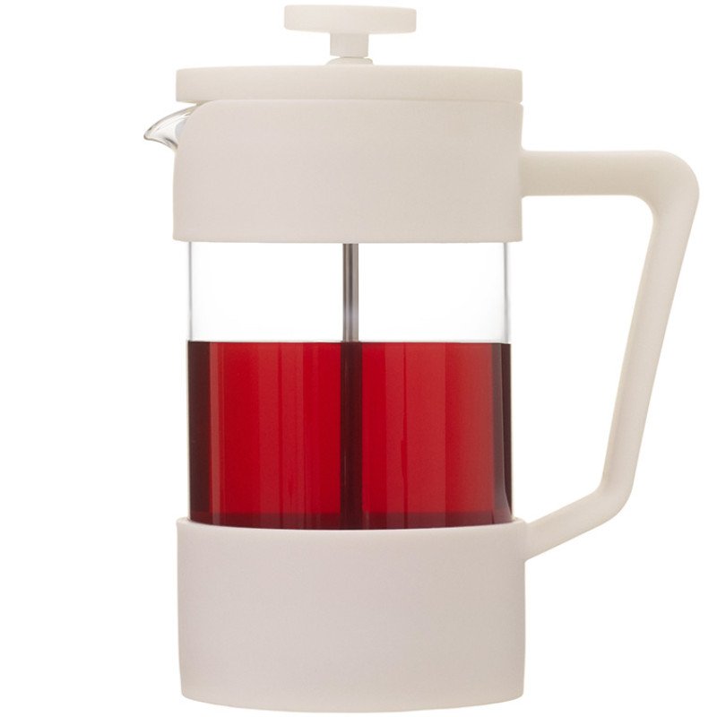 Пластиковый френч-пресс "Intense", 600мл, белый