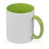 Кружка для сублимации «Sublime Color», белый/зеленое яблоко