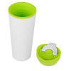 Термокружка «Brite» 500мл, белый/зеленое яблоко