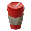 Термокружка "Muffin" из натуральных волокон, красный