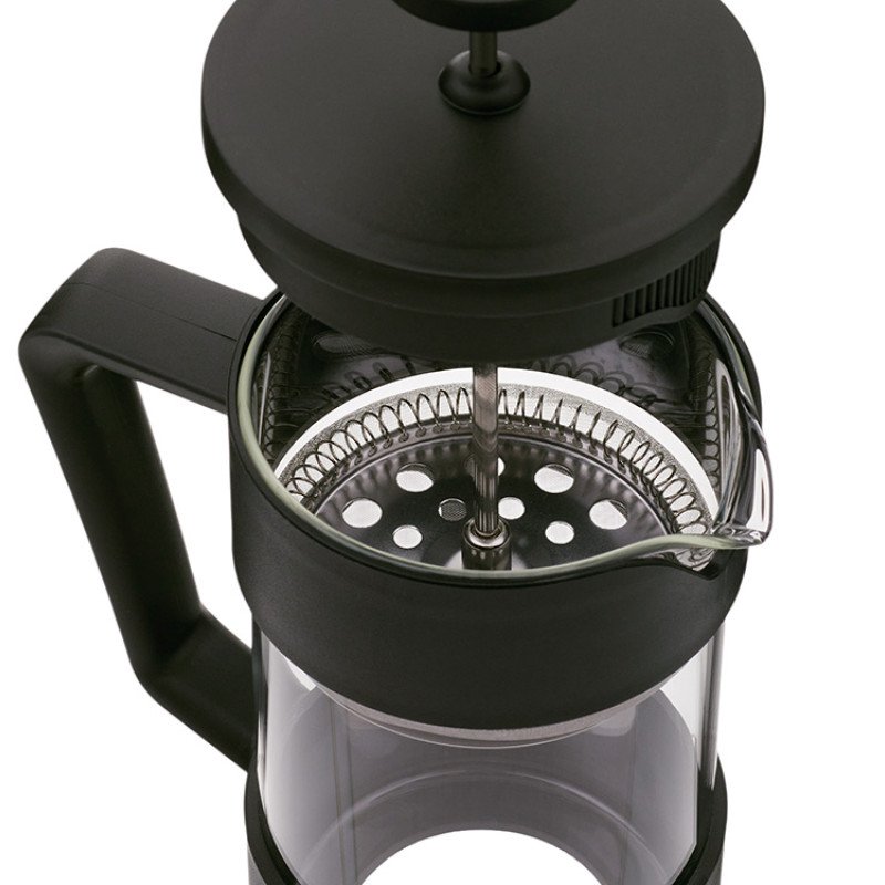 Пластиковый френч-пресс "Intense", 600мл, черный