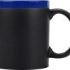 Кружка с покрытием для рисования мелом «Да Винчи», черный/синий
