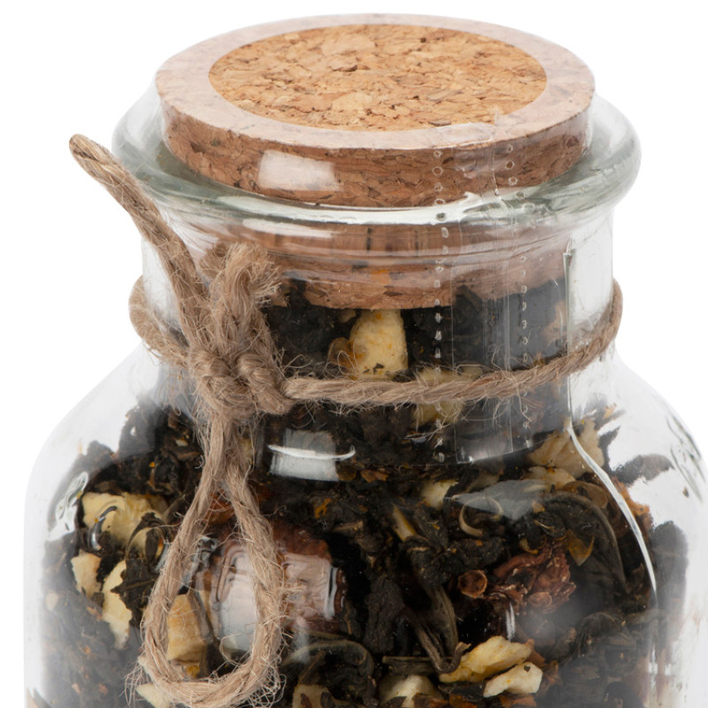 Чай зеленый, с соком ананаса и кусочками яблока/облепихи, 140г