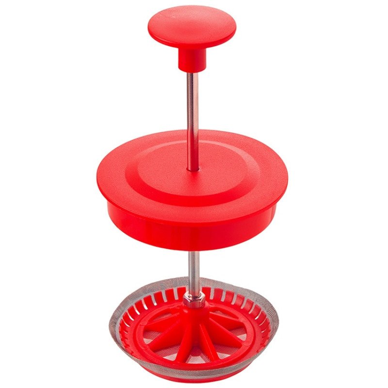 Пластиковый френч-пресс "Savor", 350 мл, красный