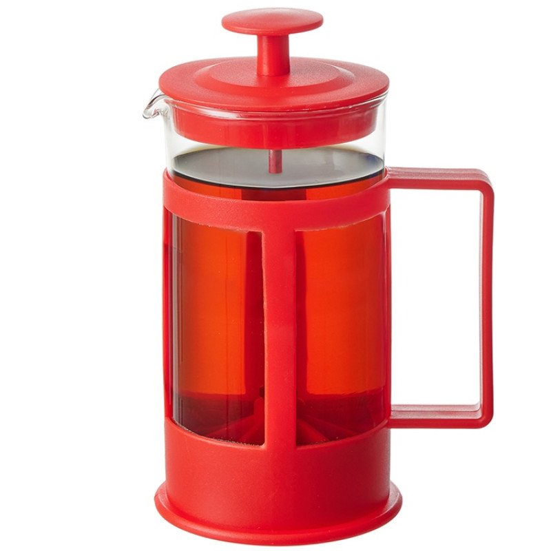 Пластиковый френч-пресс "Savor", 350 мл, красный