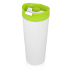 Термокружка «Brite» 500мл, белый/зеленое яблоко