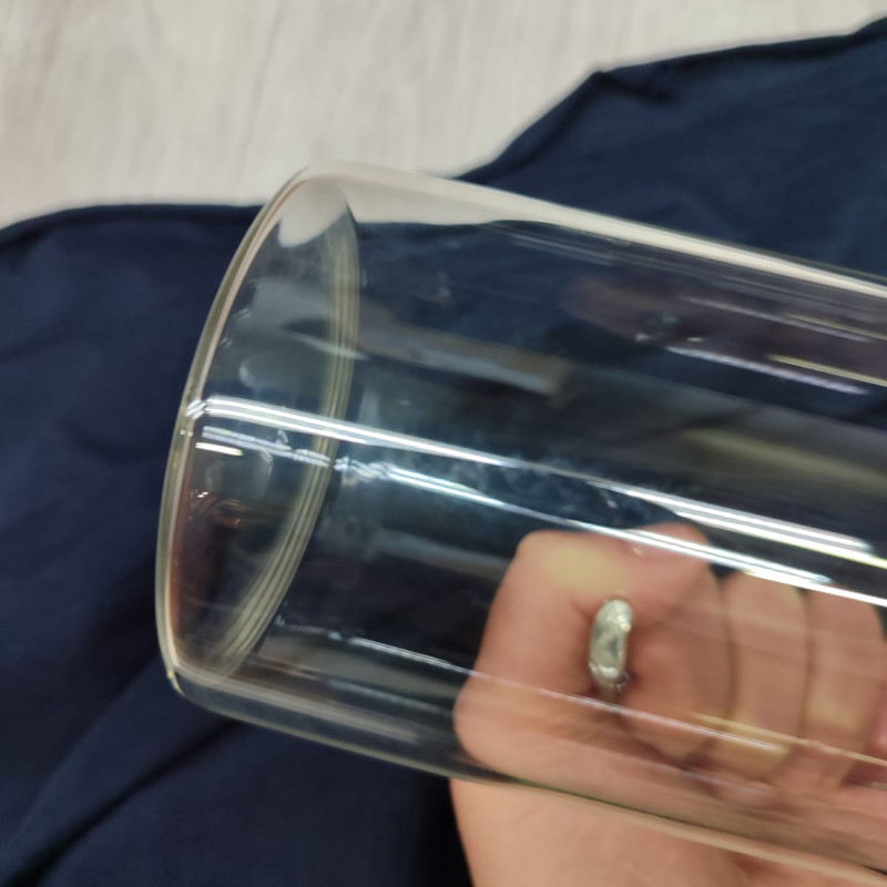 Стеклянный заварочный чайник "Gunfu", 600 мл (Р)