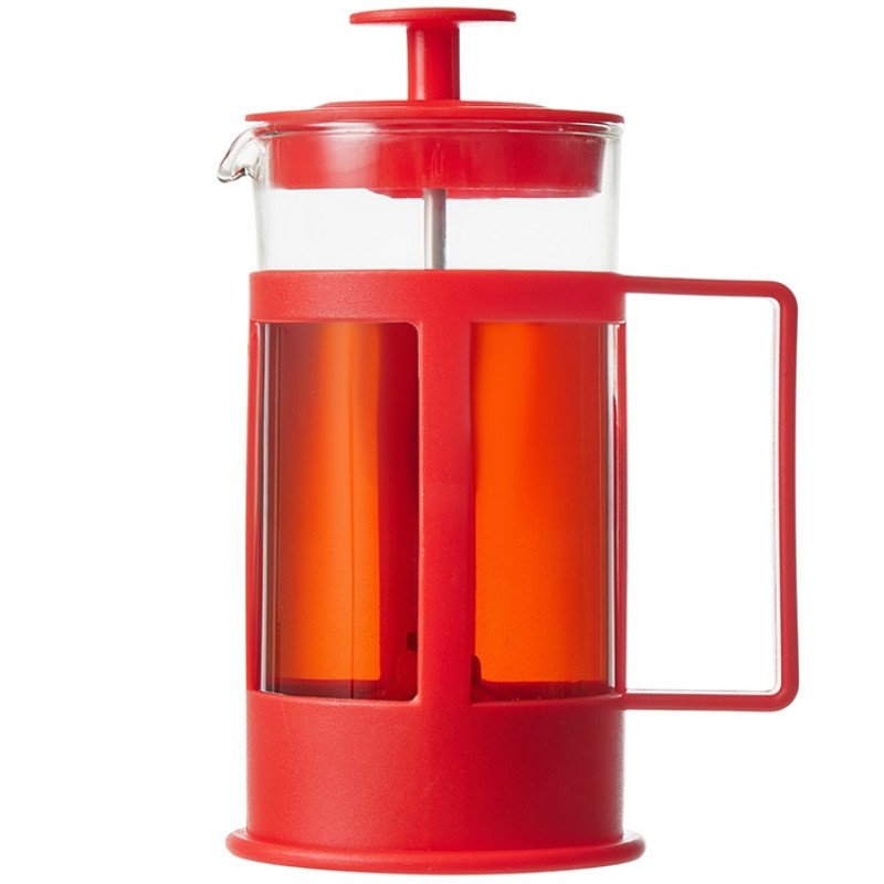 Пластиковый френч-пресс "Savor", 350 мл, красный