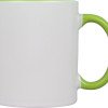 Кружка для сублимации «Sublime Color», белый/зеленое яблоко