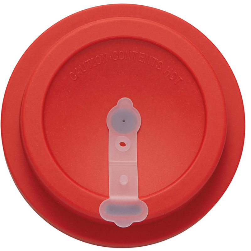 Термокружка "Muffin" из натуральных волокон, красный