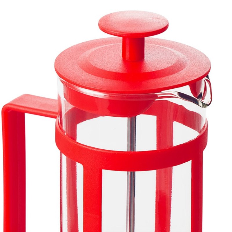 Пластиковый френч-пресс "Savor", 350 мл, красный