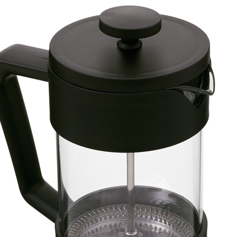 Пластиковый френч-пресс "Intense", 600мл, черный