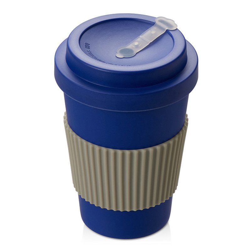 Термокружка "Muffin" из натуральных волокон, темно-синий Термокружка "Muffin" из натуральных волокон, темно-синий