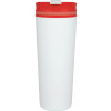 Термокружка «Brite» 500мл, белый/красный
